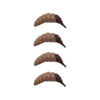 Naluca Fishup Ozi Cheese, 138 Coffee Milk Earthworm, 3.8cm, 8buc/pac