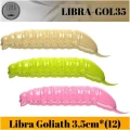 Naluca LIBRA LURES Goliath, 3.5cm, 1.05g, Hot Yellow, 12buc/pac