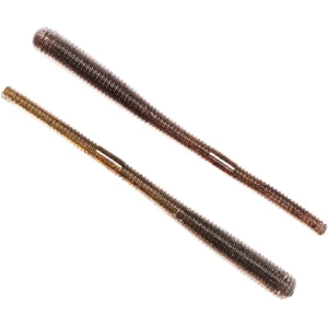 Vierme Live Target Finesse Worm, Brown / Black, 11.4cm, 11.4g, 10buc/pac