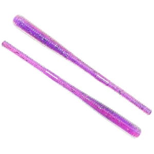 Vierme LIVE TARGET Finesse Worm, Purple / Pink, 11.4cm, 11.4g, 10buc/pac Vierme LIVE TARGET Finesse Worm, Purple / Pink, 11.4cm, 11.4g, 10buc/pac
