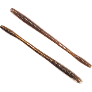 Vierme Live Target Straight Worm, Brown / Black, 14cm, 14g, 10buc/pac