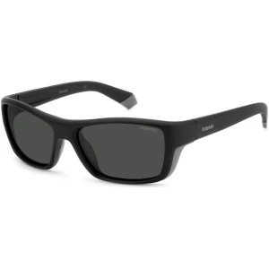 Ochelari De Soare Polaroid Pld 7046/s 08a/m9, Rectangular, 57mm, Black-grey