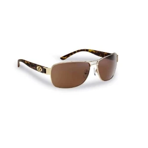 Ochelari Flying Fisherman Caysfort Gold-tortoise Amber