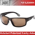Ochelari Polarizati LUCKY JOHN Flotanti cu Lentile Maro