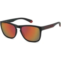 Ochelari De Soare Polaroid Unisex Pld 2161/s Oit Oz 57, Black Red Eco