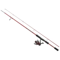 Combo Mitchell Tanager Red Spinning ML, 5-21g, 2.10m, 2seg