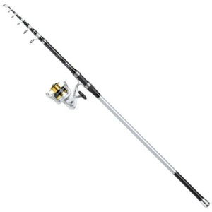 Combo Mitchell Tanager Sw Surf Tele Pro M, 80-150g, 4.00m, 7seg