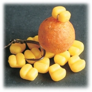 Porumb Artificial Enterprise Tackle Sweetcorn Hair Stop - Mini Yellow