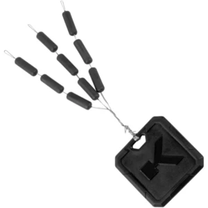 Opritoare KORUM Smokescreen Tungsten Sinker Stops, 6mm, 2.5g, 9buc/pac