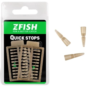 Opritoare Zfish Quick Stops, 40buc/pac