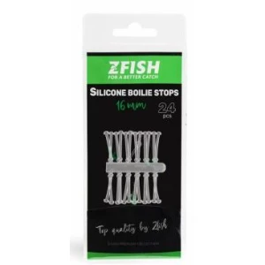 Opritoare ZFISH Silicon Boilies Stops, 1.6cm, 24buc/pac