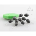 OpritoareTungsten ZFISH Tungsten Oval Beads, 4mm, 10buc/pac OpritoareTungsten ZFISH Tungsten Oval Beads, 4mm, 10buc/pac