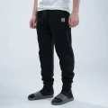 Pantaloni NASH Make It Happen Badge Joggers Black, Marime M Pantaloni NASH Make It Happen Badge Joggers Black, Marime M