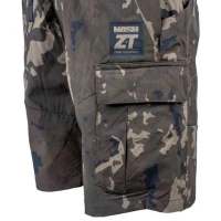 Pantaloni Nash Zt Lite Hydra Flex Combat Shorts Camo, Masura Xxl
