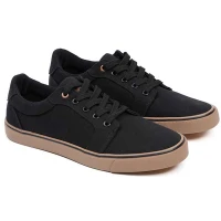 Pantofi Sport Fox Canvas Shoe, Black, Marime 43