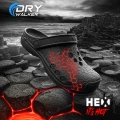 Papuci Dry Walker HEX Open, Black 306, Marime 43 