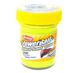 Pasta Flotanta Solubila Berkley Pentru Pastrav 50g Liver - Sunshine Yellow