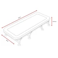 Pat Avid Carp Revolve X Bed 8 picioare 210x90x40cm Pat Avid Carp Revolve X Bed 8 picioare 210x90x40cm