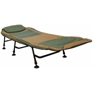 Pat Zfish Bedchair Siesta X6, Green-brown, 205x85cm