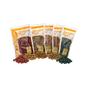 Pelete Halibut Benzar Mix 12mm 800g Usturoi