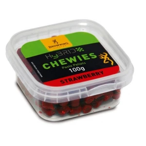 Browning Pelete Moi Hybrid Chewies Strawberry 8mm 100g