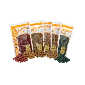 Pelete Halibut Benzar Mix 12mm 800g Fluo Secret