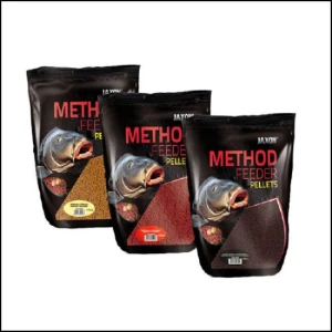 Pelete Jaxon Method Feeder Strawberry 2mm 500g