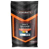 Pelete Sonubait Spicy Sausage Halibut Pellets 3mm