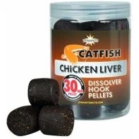 Pelete DYNAMITE BAITS, Catfish Chicken Liver Dissolver Hook Pellets, 30mm Pelete DYNAMITE BAITS, Catfish Chicken Liver Dissolver Hook Pellets, 30mm