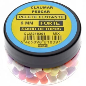 Pelete Flotante Claumar Forte Mix Squid Octopus, 15g, 6mm