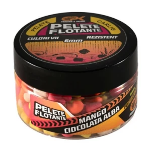 Pelete Flotante Feeder CPK Mango & Ciocolata Alba 6 mm 20g Pelete Flotante Feeder CPK Mango & Ciocolata Alba 6 mm 20g
