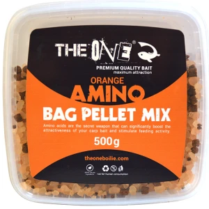 Pelete THE ONE Bag Pellet Mix Amino, Orange, 500g Pelete THE ONE Bag Pellet Mix Amino, Orange, 500g