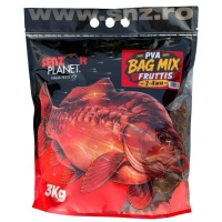 Amestec Saculet SENZOR PVA Bag Mix, Tutti Frutti, 2-4mm, 3kg
