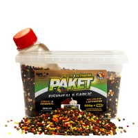 Paket Mix SENZOR Pelete Feeder 2mm, 660g + Activator Fishmeal & Garlic 100ml