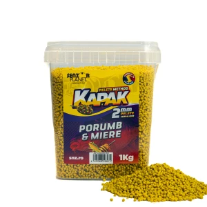 Pelete Cerealiere SENZOR Kapak, Porumb si Miere, 2mm, 1kg
