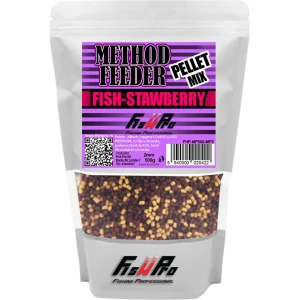 Pelete FISH PRO Method Feeder 2mm, Fish-Strawberry, 500g Pelete FISH PRO Method Feeder 2mm, Fish-Strawberry, 500g