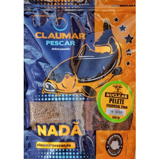 Pelete Feeder Claumar Nuclear Fishmeal Capsuna 2mm 800gr