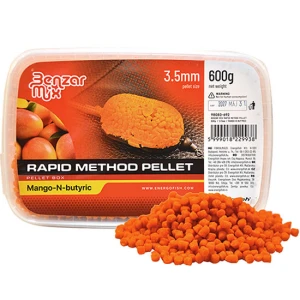 Pelete Method Benzar Mix Rapid Pellet, Capsuna Krill, 3.5mm, 600g