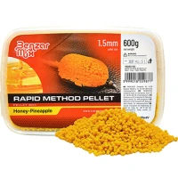Pelete Method Benzar Mix Rapid Pellet, Miere Ananas, 1.5mm, 600g Pelete Method Benzar Mix Rapid Pellet, Miere Ananas, 1.5mm, 600g