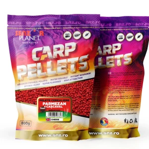 Pelete SENZOR Cerealiere, Cascaval si Parmezan, 3mm, 800g