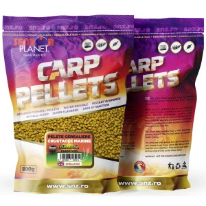 Pelete SENZOR Cerealiere Fumigena, Crustacee Marine, 3mm, 800g Pelete SENZOR Cerealiere Fumigena, Crustacee Marine, 3mm, 800g