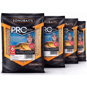 Pelete SONUBAITS Pro Expander Pellets, 8mm, 500g