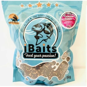Pelete iBaits Premium Pellets 4mm, 1kg Pelete iBaits Premium Pellets 4mm, 1kg