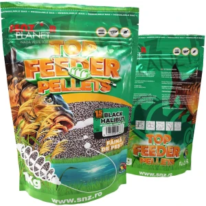 Top Feeder Senzor Pelletes Black Halibut, 1.5mm, 1kg