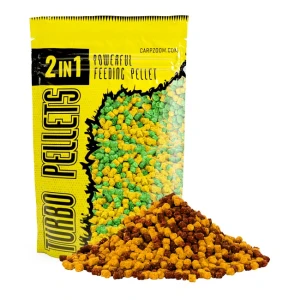 Carp Zoom PELETE TURBO 2 IN 1 3mm 500gr Chocolate-Orange Carp Zoom PELETE TURBO 2 IN 1 3mm 500gr Chocolate-Orange