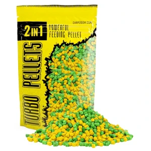 Carp Zoom PELETE TURBO 2 IN 1 3mm 500gr Pineapple-Banana Carp Zoom PELETE TURBO 2 IN 1 3mm 500gr Pineapple-Banana