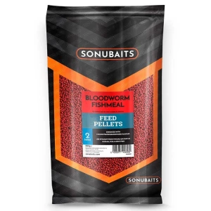 Pelete Sonubaits Feed Pellet 2mm Bloodworm Fishmeal