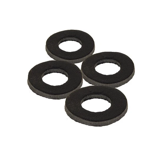 Saibe FOX Black Label Leather Washers, 4buc/set