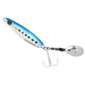 Pilker Hayabusa Jack Eye Maki Maki FS-434 Jigs, Blue Sardine, 30g, 6.2cm Pilker Hayabusa Jack Eye Maki Maki FS-434 Jigs, Blue Sardine, 30g, 6.2cm
