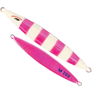 Pilker Mustad Jig Mirotic Slow, Pink Glow, 8cm, 80g